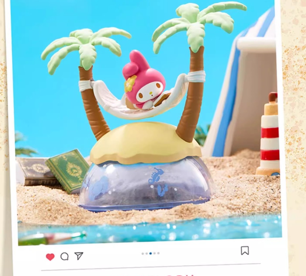 Коллеционные игрушки "Sanrio summer island"