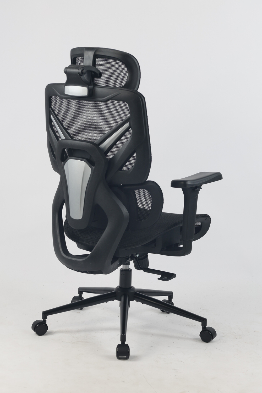 Кресло офисное TopChairs Structo черная сетка