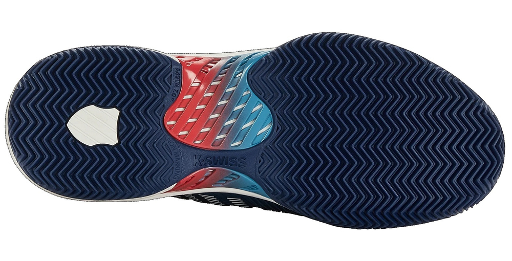Теннисные кроссовки K-Swiss Hypercourt Supreme HB - blue opal/blanc de blanc/lollipop