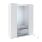 Шкаф с зеркалом 4 двери М22 Спальня Тиффани