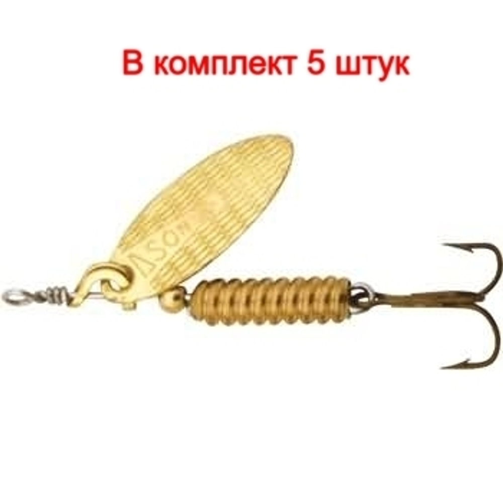 Блесна вертушка ASON Metal, 1, O, 2.5 гр 47 мм