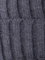 Шапка зимняя для девочки с помпоном и снуд