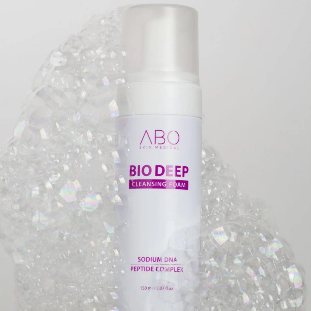 ABO Bio deep cleansing foam 150 ml Нежная пенка для очищения лица