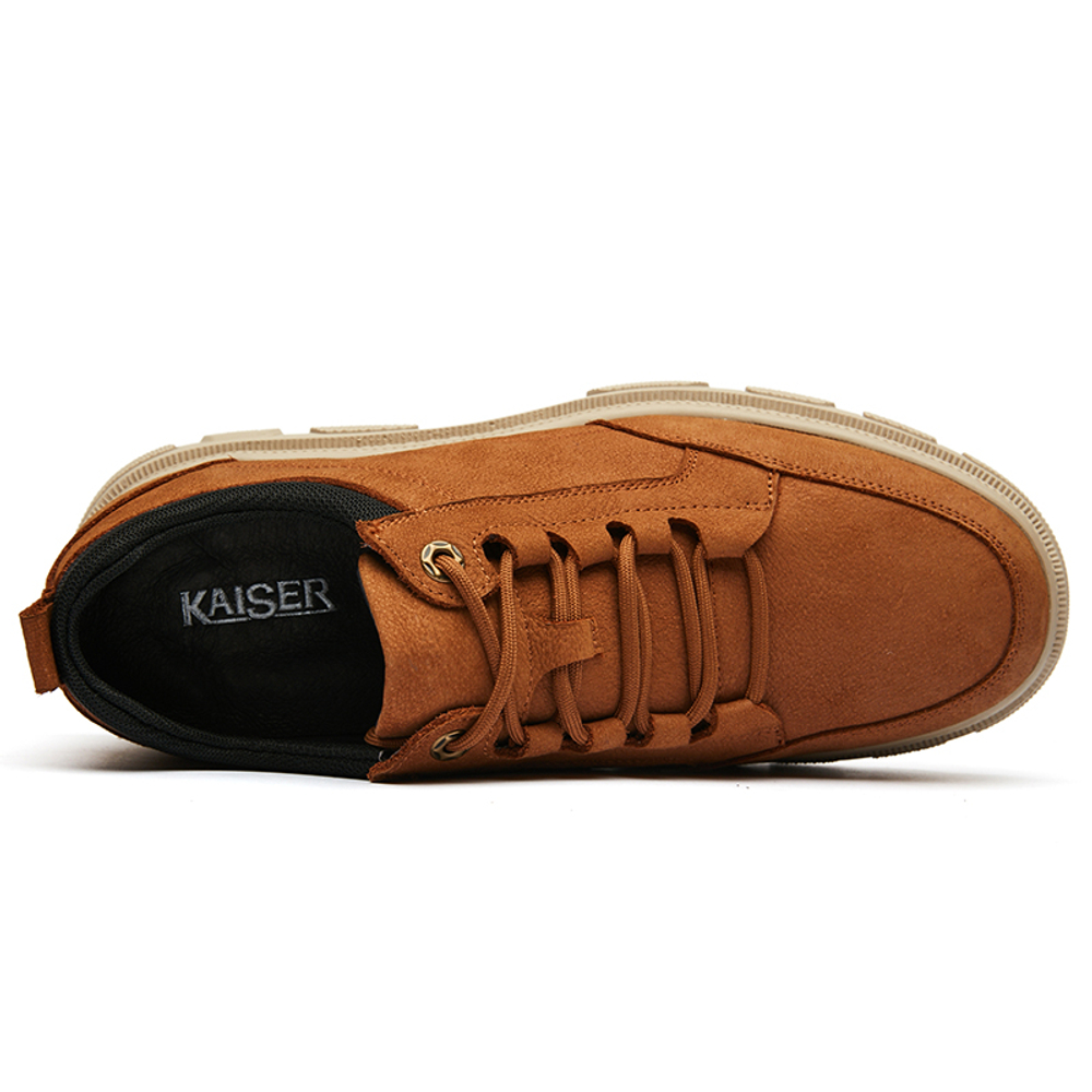 KAISER Work Boots Men"s Low top Brown/Brown