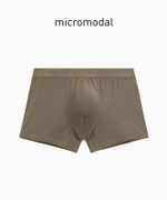 Мужские трусы шорты Atlantic, 1 шт. в уп., микромодал, темно - серые, MH-1204