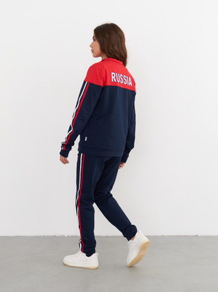 Спортивный костюм с лампасом женский
