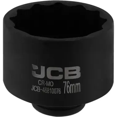 Головка ударная глубокая 3/4'', 76мм (12гр.) JCB JCB-46810076