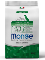 Сухой корм Monge Dog Daily Line Maxi для щенков крупных пород, из курицы 800 г