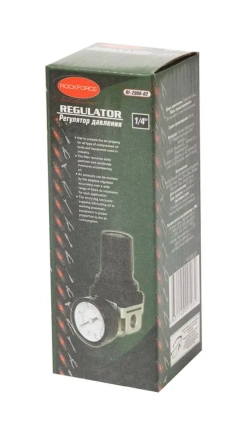 Регулятор давления воздуха с индикатором 1/4(f)-1/4(M) 0-10bar RockForce##Rock FORCE RF-AR2000-02(код 18865)