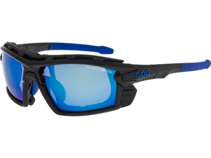 Спортивные очки GOG Glaze / Black-Blue / Polarized White-Blue Lens