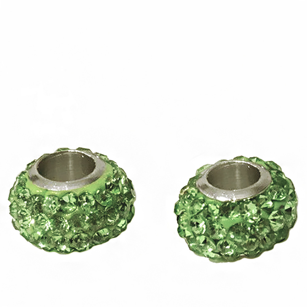 Бусина "Ободок 12" стразы