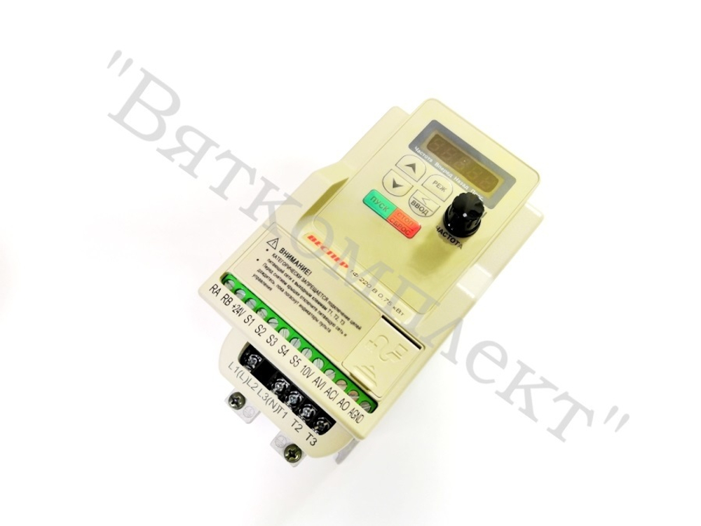 Преобразователь частоты E5-8200-F-S1L 0,75кВт 220В