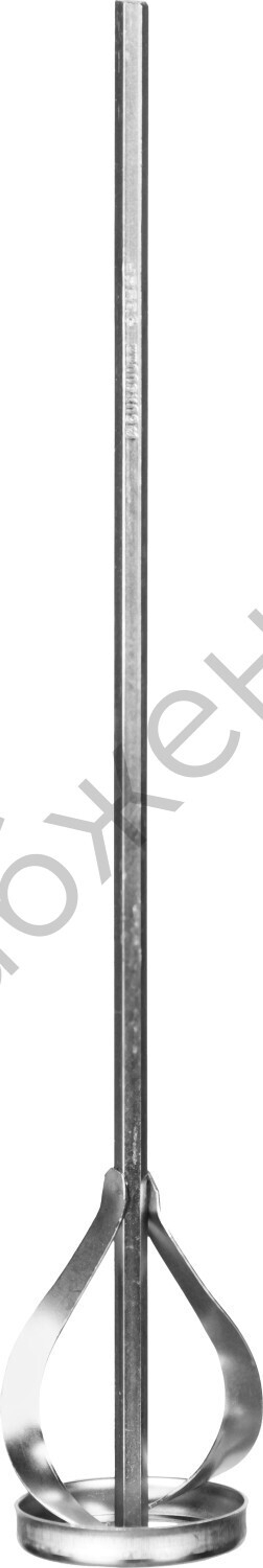 ЗУБР 60х400 мм, шестигранный хвостовик, крашенный, Миксер для красок металлический, ПРОФЕССИОНАЛ (0602-06-40)