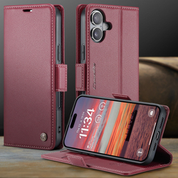 Чехол-книжка CaseMe Smooth iPhone 16