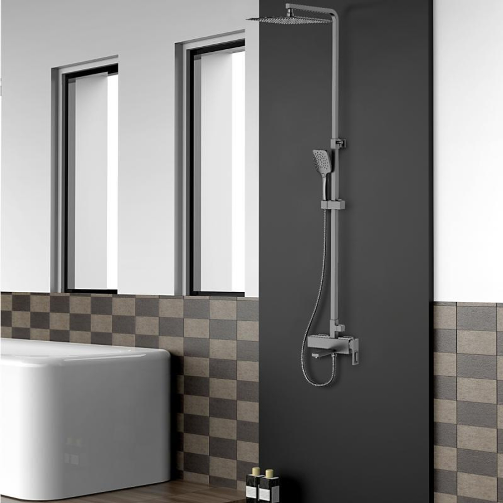 Душевая стойка со смесителем Gappo G2417-9