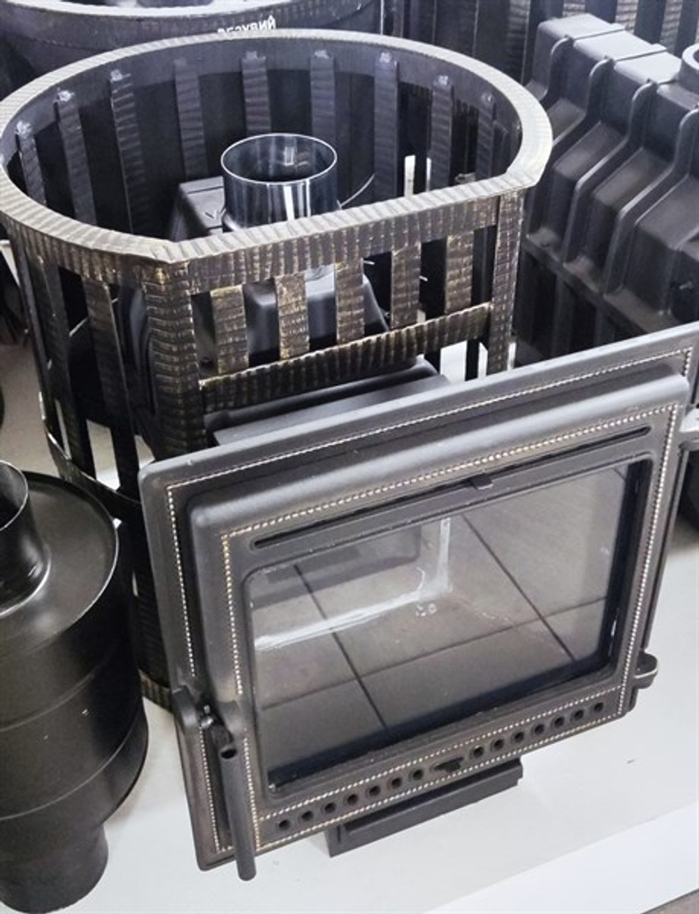 Печь ВЕЗУВИЙ Легенда Ковка 22 (505)