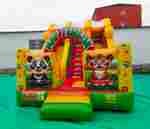 Надувной батут-горка «Зверята-непоседы», 6x4x4.5 м