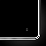 Зеркало Vincea LED VLM-3MA900 900х700 c сенсорным выключателем и диммером