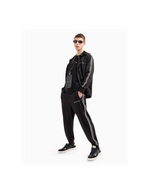 Толстовка на молнии из нетканого хлопка с манжетами на рукавах Armani Exchange