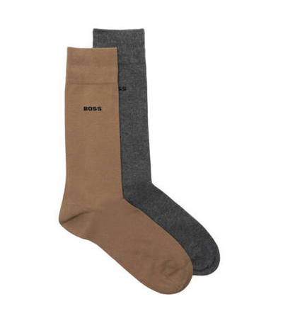 Носки 2 пары 2P RS Uni Colors CC BOSS BLACK - серый(50467709)