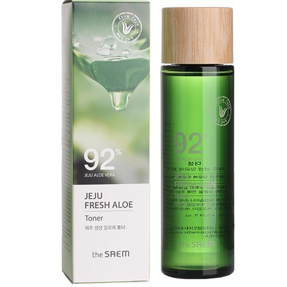 Тонер увлажняющий с экстрактом алоэ the SAEM Jeju Fresh Aloe Toner, 155мл.