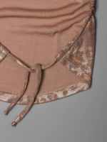 Летний топ для девочки на завязках