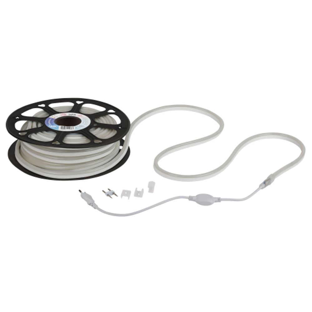 Светодиодная неоновая лента ЭРА N2835-120-IP67-220V-20m-B синий | Светодиодный неон 220В и аксессуары