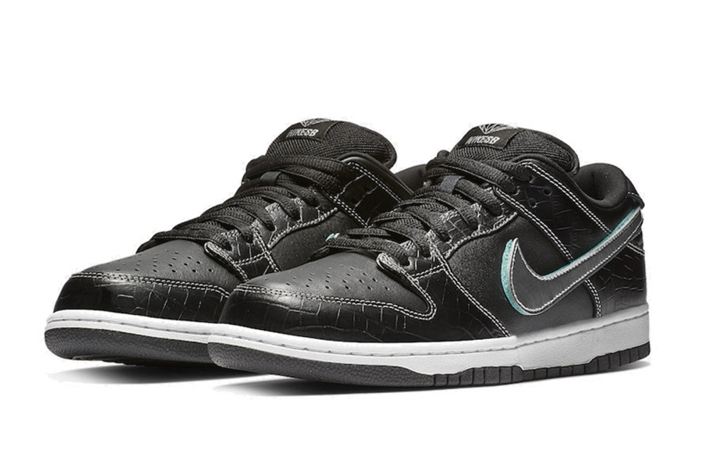 Кроссовки Diamond Supply Co. X Nike Dunk Sb Black "Black"