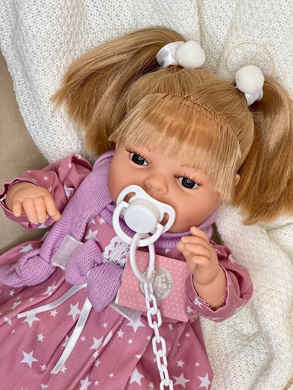 Кукла Berbesa мягконабивная 42см MARIA в пакете (4316K)