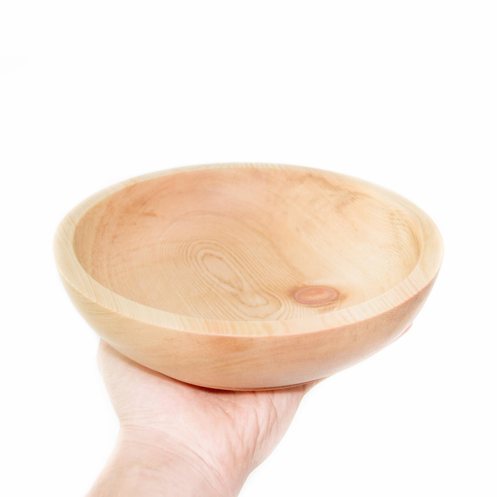 Набор деревянной посуды Art of Siberia из древесины сибирского кедра. TN2