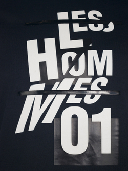 LES   HOMMES майка - черный