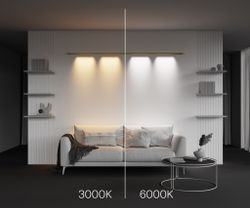 Трековый штанговый светодиодный светильник Maytoni Axity Points C101CL-L1000-24W3-6K-BS