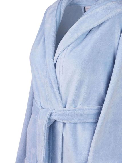 Шанти (голубой) L Халат Махровый