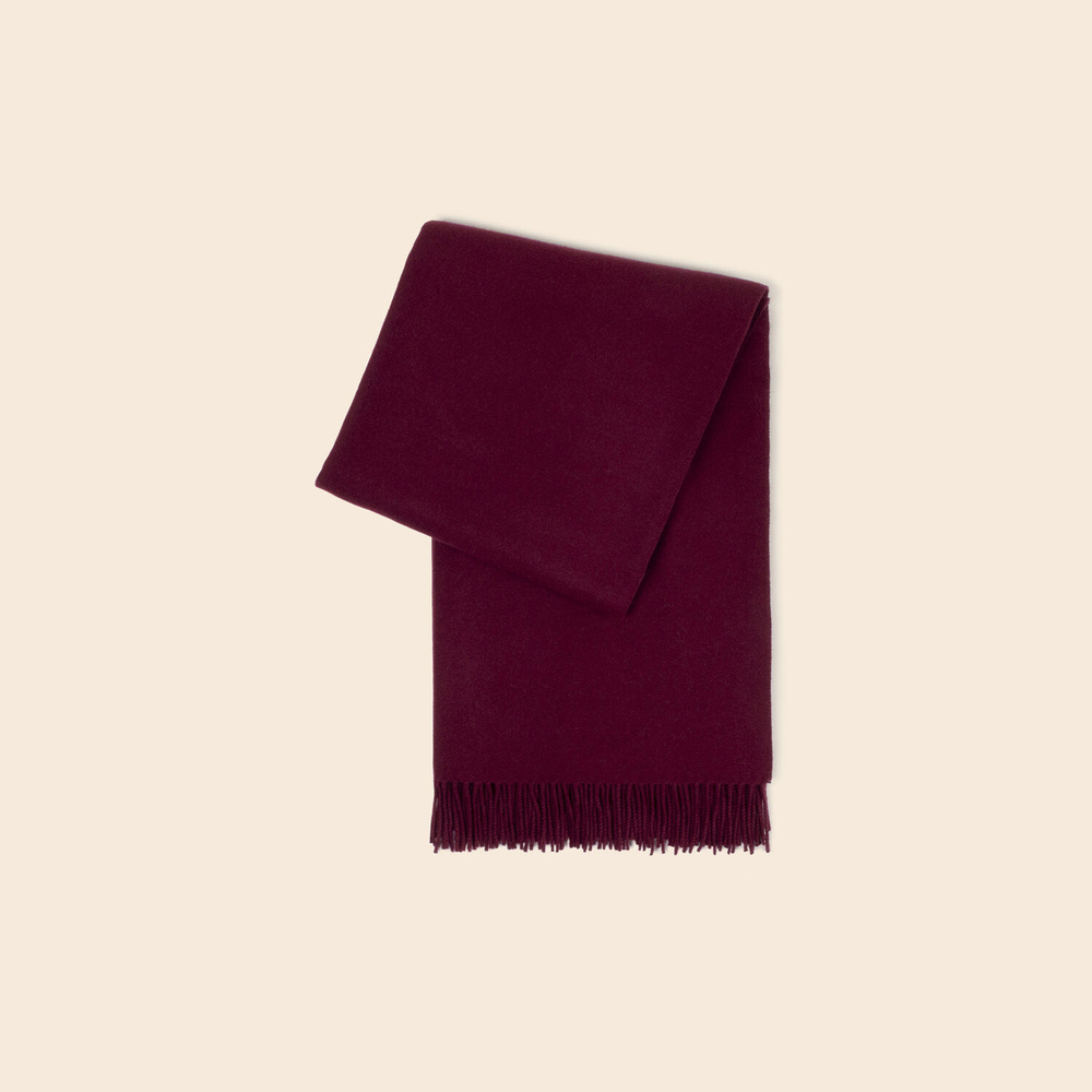 Плед Nuage Burgundy (130 x 190 см)