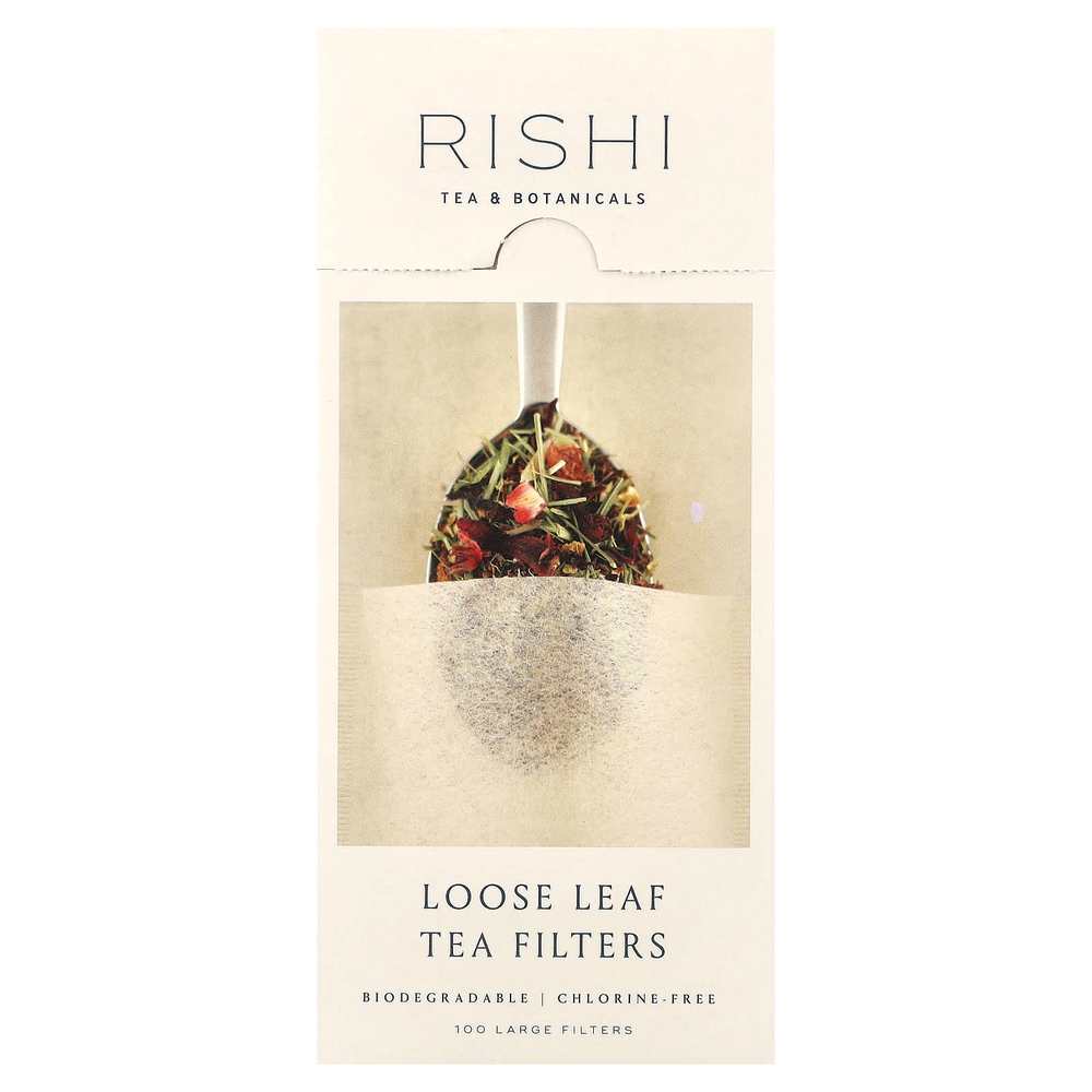 Rishi Tea, Loose Leaf Tea Filter Bags, 100 Bags
