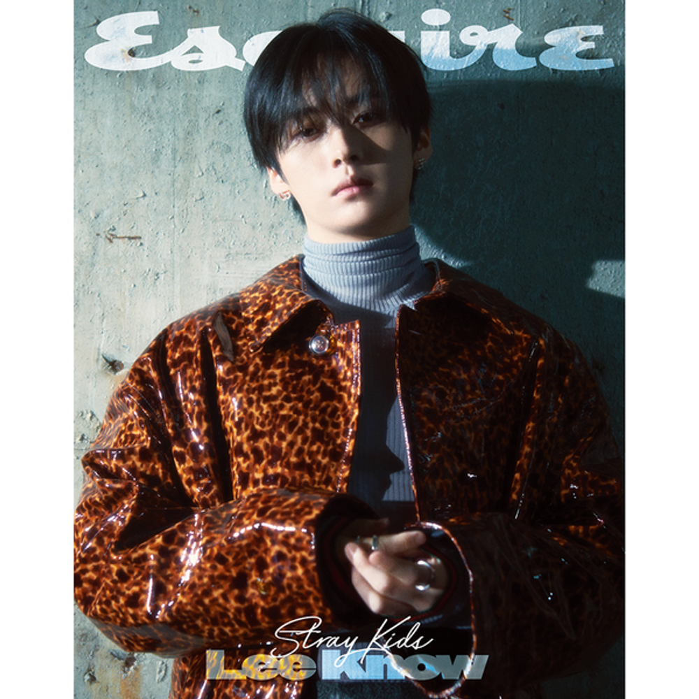 Журнал Esquire - 2025. 08 (Cover. Stray Kids LEE KNOW)