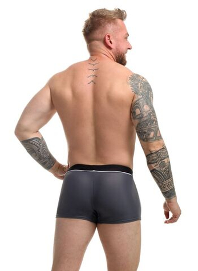 Пляжные боксеры с контрастными полосками по бокам (Размер: XL) (Цвет: темно-синий)