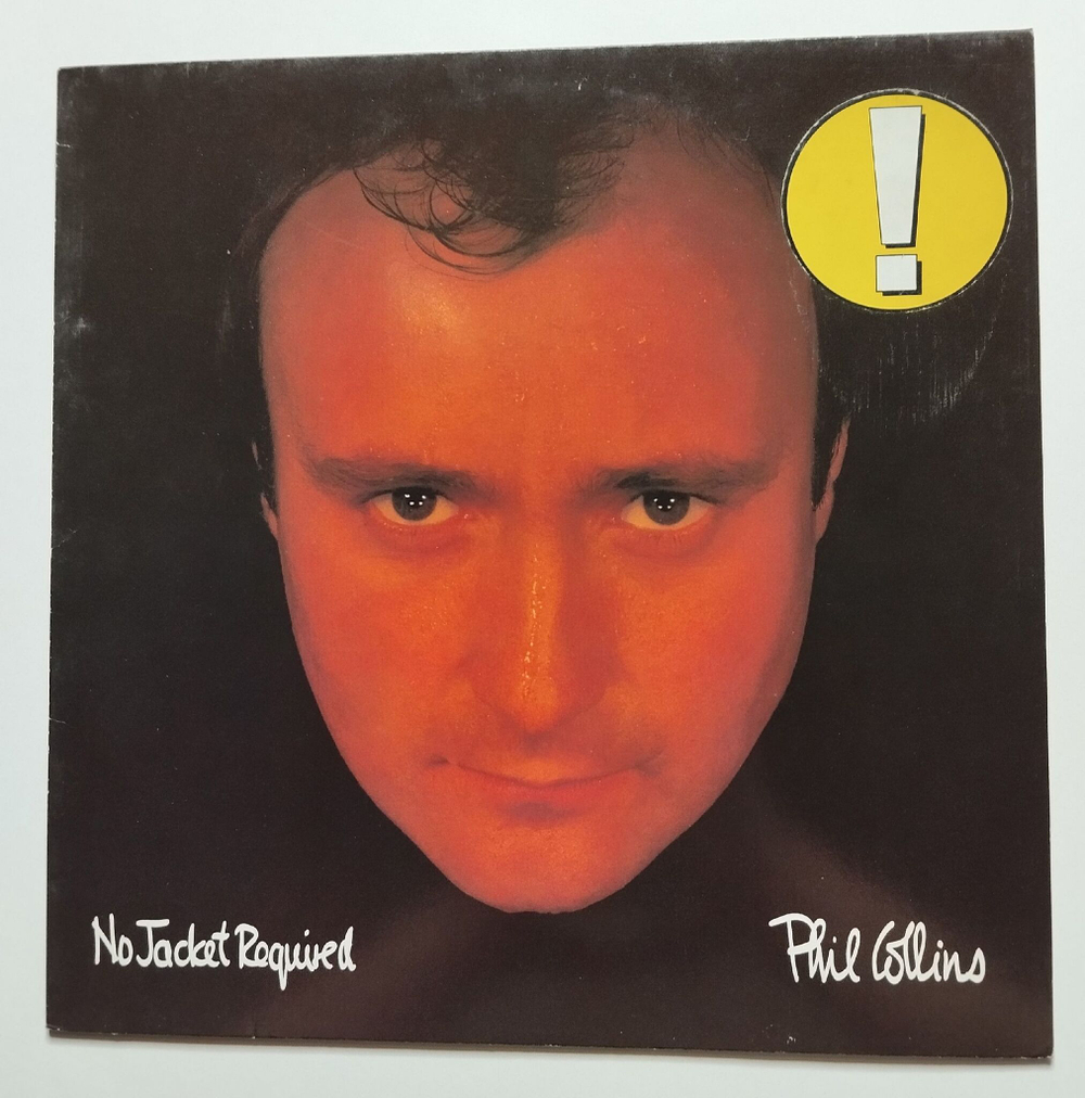 Винтажная виниловая пластинка LP Phil Collins No Jacket Required (Germany 1985)
