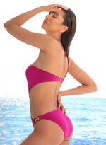 Эффектный купальник-монокини (Размер: B/L) (Цвет: ярко-розовый)
