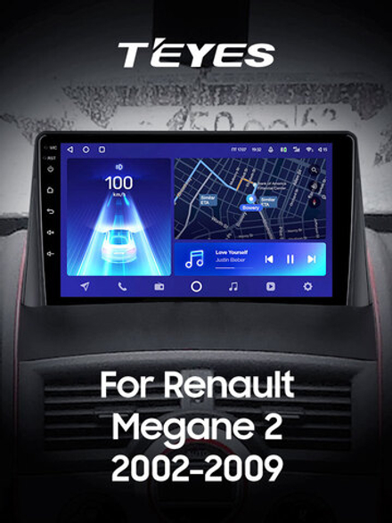 Teyes CC2 Plus 9"для Renault Megane 2 2002-2009