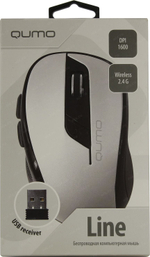 QUMO Wireless Mouse &lt;Office Line M79 White&gt; (RTL) USB  6btn+Roll, беспроводная  &lt;31228&gt;