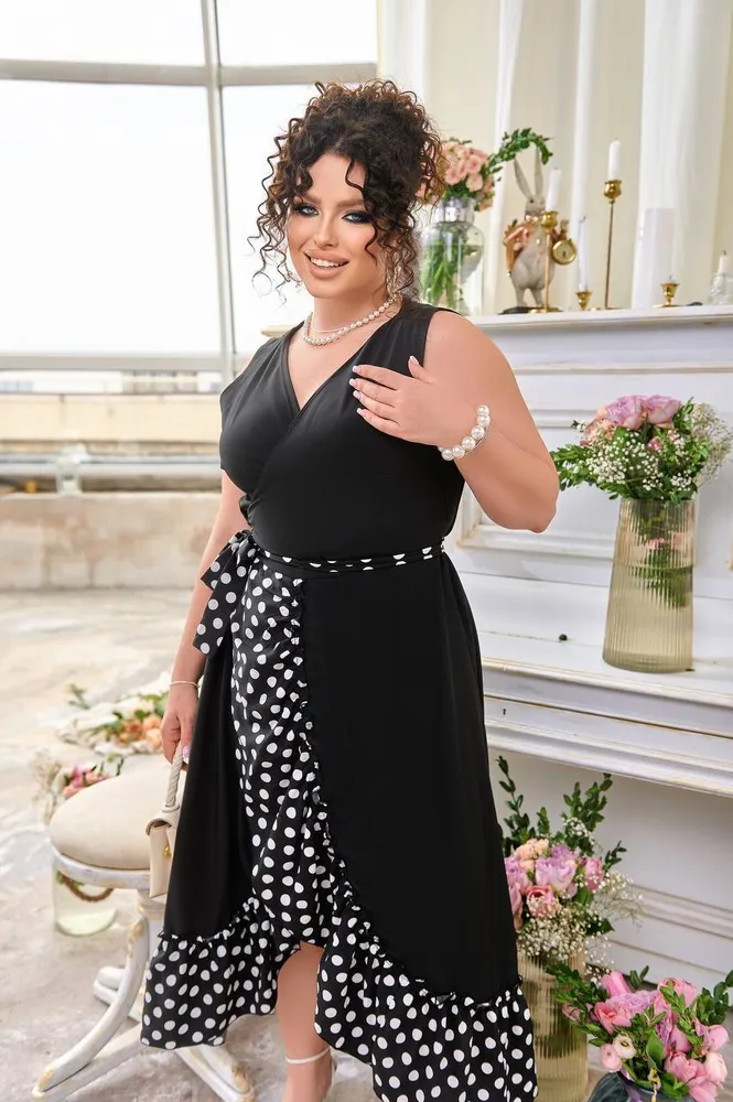 Платье запах УК-0775-4 Fabrika