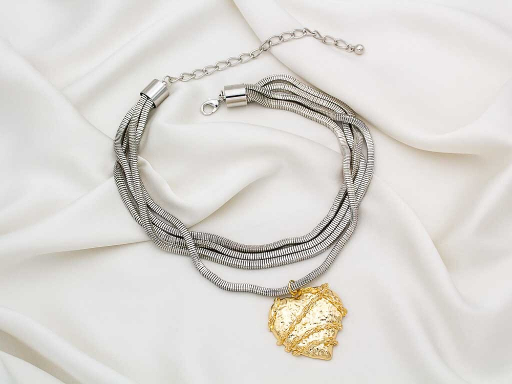 Колье "Shackled Heart" 42мм