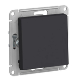 Выключатель 1-кл Schneider Electric Atlas Design карбон ATN001011