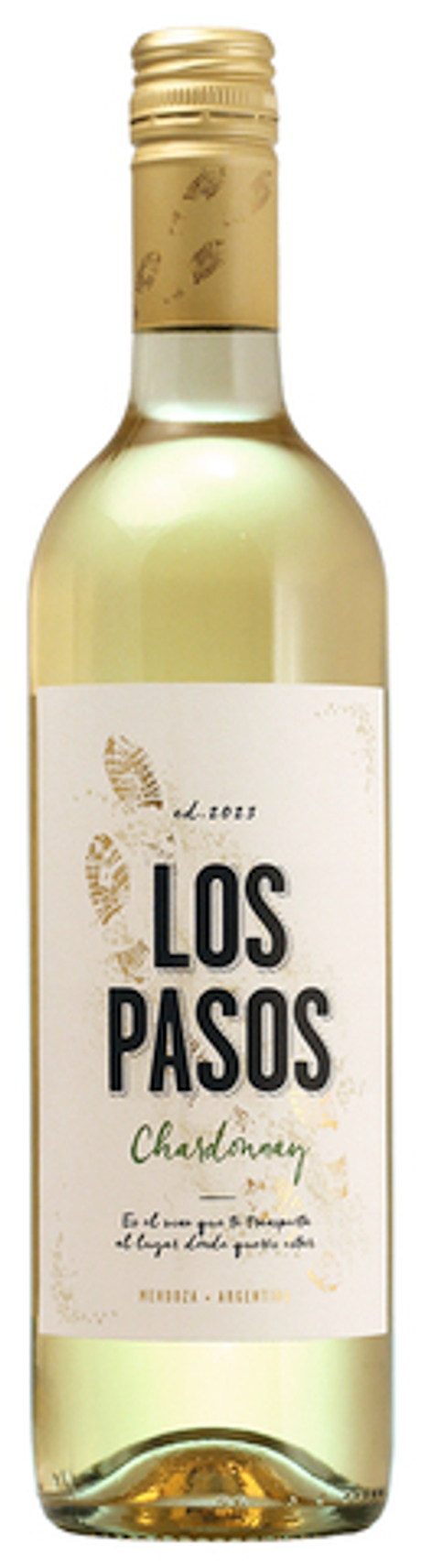 Вино Лос Пасос Шардоне сух бел 0,75 12,5% Кодорню Аргентина