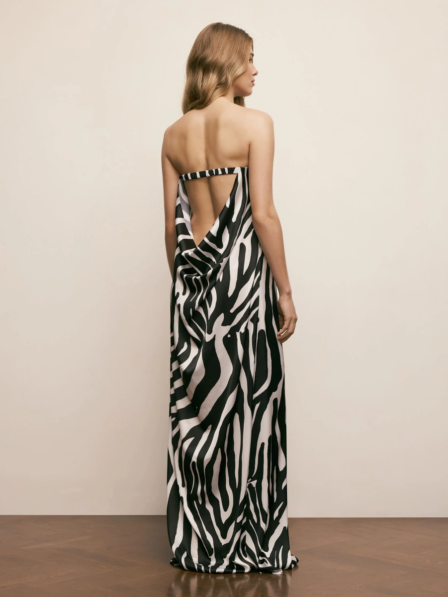 Платье «Wild Harmony» зебра