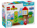 Конструктор Лего Дупло Свинка Пеппа домик на дереве 10431 | LEGO DUPLO Peppa Pig Garden and Tree House 20 деталей 2+