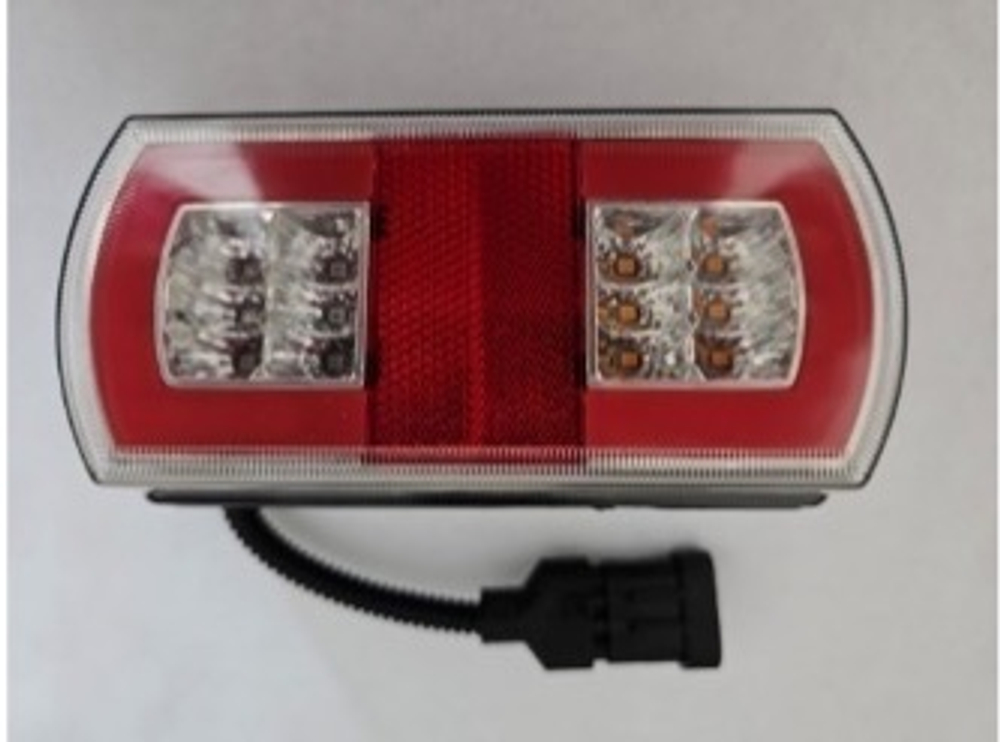 Фонарь задний UNIVERSAL ФЗУ-3 LED 12-24в NEON, размер 165х80х36мм ,разъём 4PIN Новинка