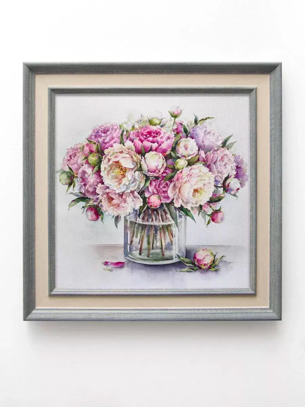 Картина на стену интерьерная на холсте 26*26 см