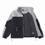 Куртка Ymkashix Furry Big Logo HTF серая/графитовая